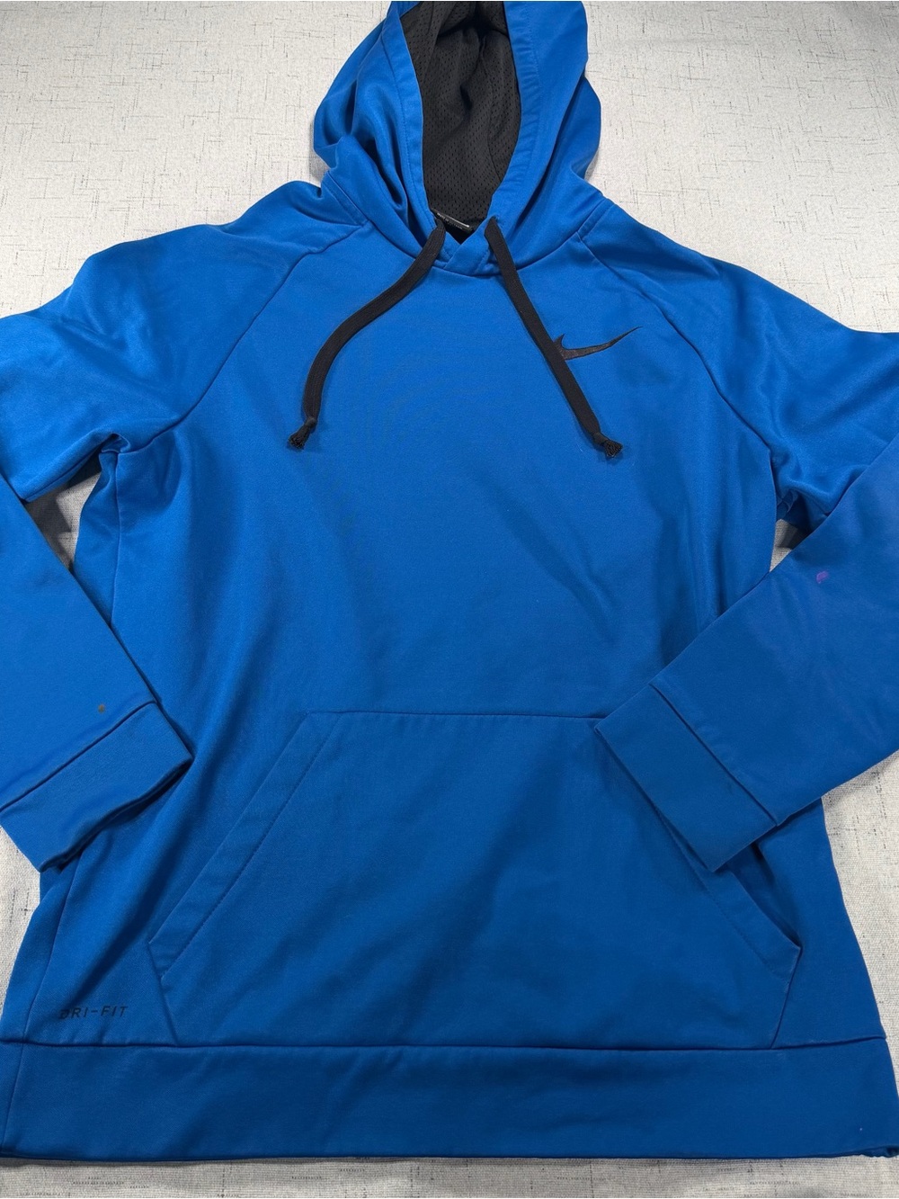 Nike Men’s Blue Dri-FIT Pullover Hoodie